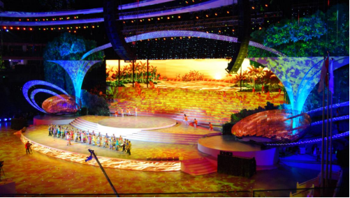 Image of Infinitely Gorgeous! LED Rental Display Assists in Staging Commercial And Cultural Feast