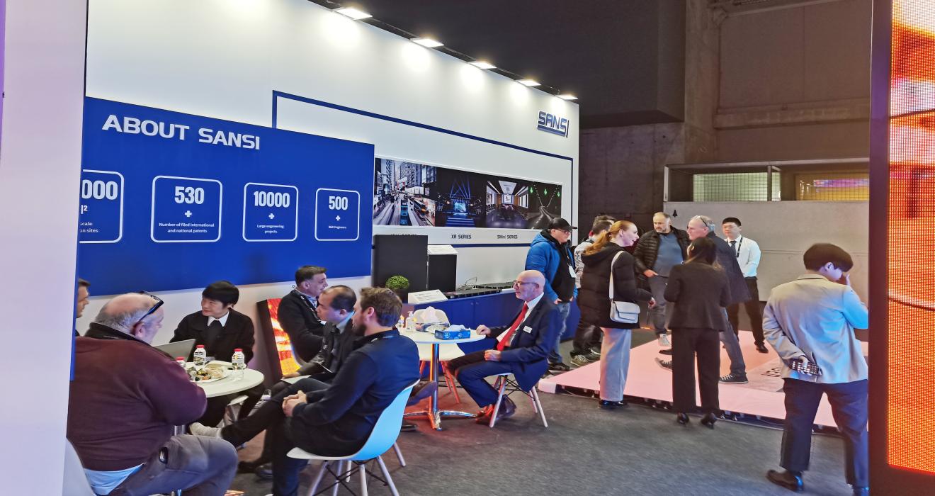 Image of Sansi Returning To ISE With Its Latest LED Displaying Technology