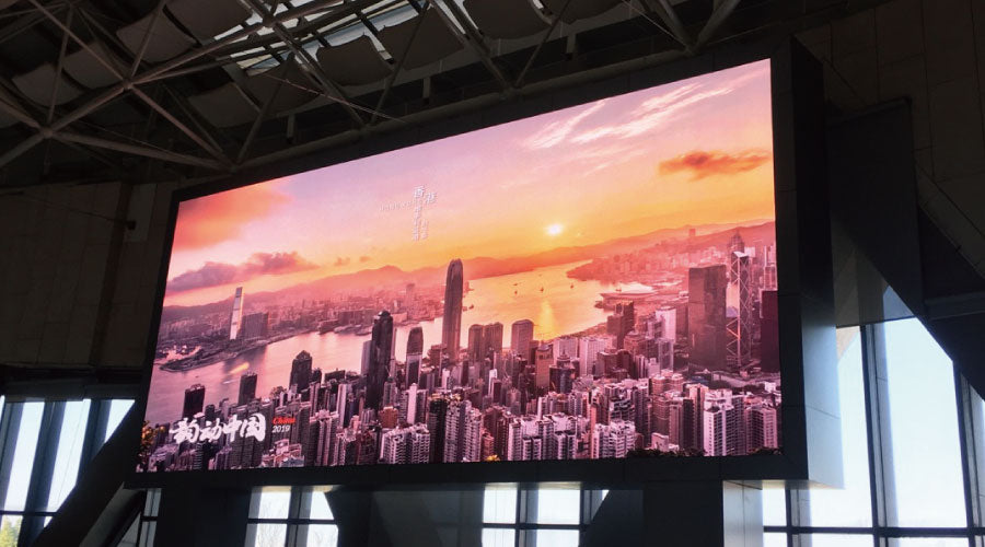 Image of Sansi LED Full Color Display Helps Renovate International Level Natatorium