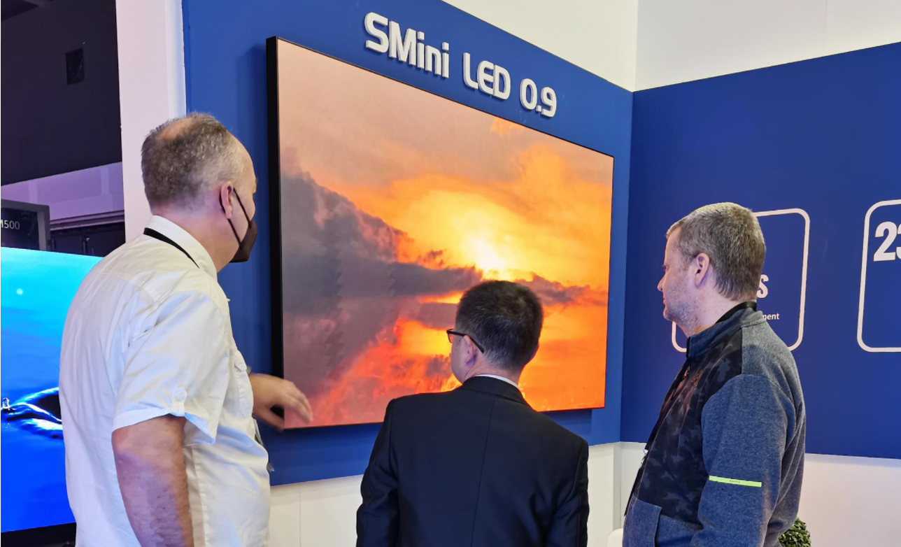 Image of Sansi Fine Pitch LED Display at ISE2023: VEII COB Series