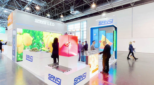 Image of In Euroshop2023!  Sansi has being participating in fair with cutting-edge display products & technology