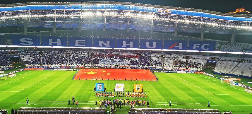 Image of 2023 CFA Super League Kicks Off, Sansi 10000㎡ LED Canopy Ignites the Debut of Shanghai Stadium