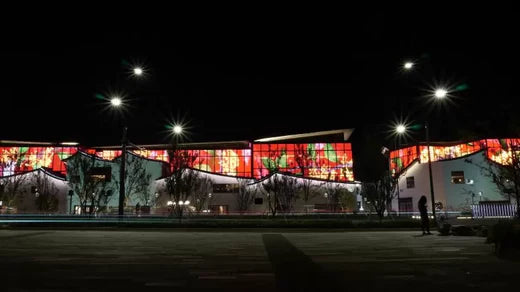 Image of Working Principle of Transparent LED Display