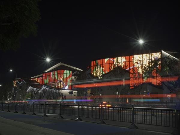 Image of Daximen Business District: Prime Application of Cultural Integration with Creative LED Displays