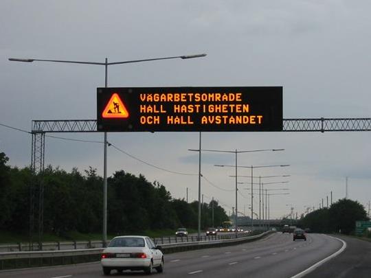 Image of Variable Message Signs Integrated with Weather Warning Functionality