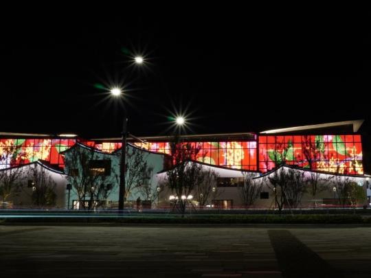 Image of Daximen Business District: A Standout Example of Cultural Fusion Powered by Creative LED Displays