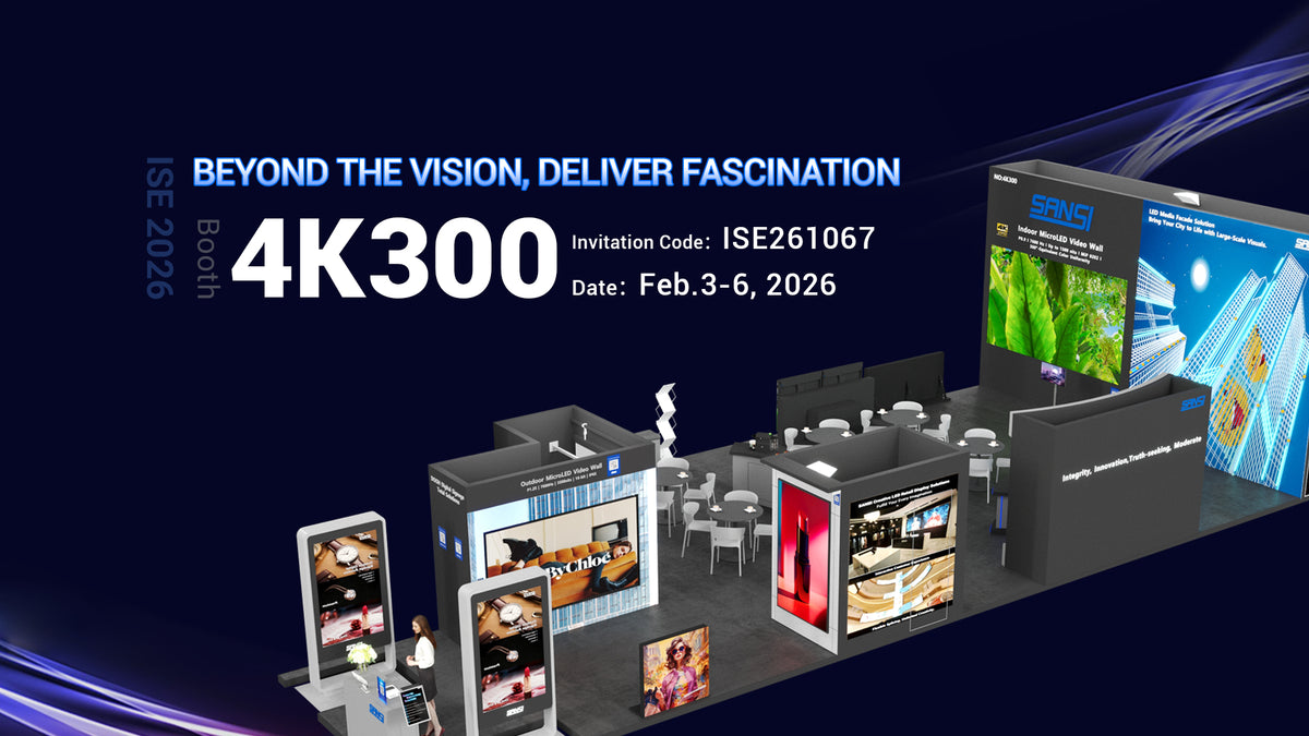 SANSI LED Display Solutions in ISE26 – Sansi LED Display
